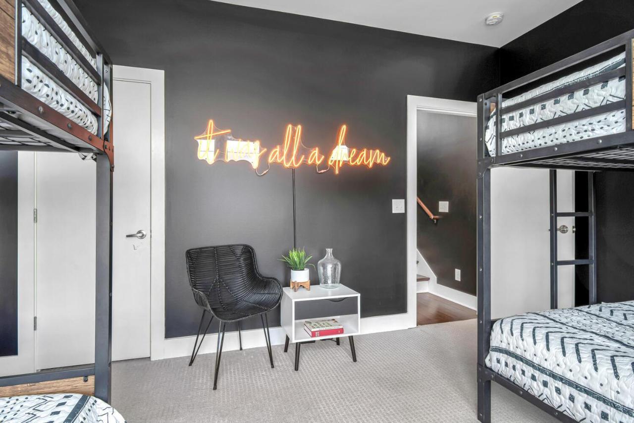 Big NEW&Modern with Skyline View Mural&Ping Pong Nashville Exterior foto